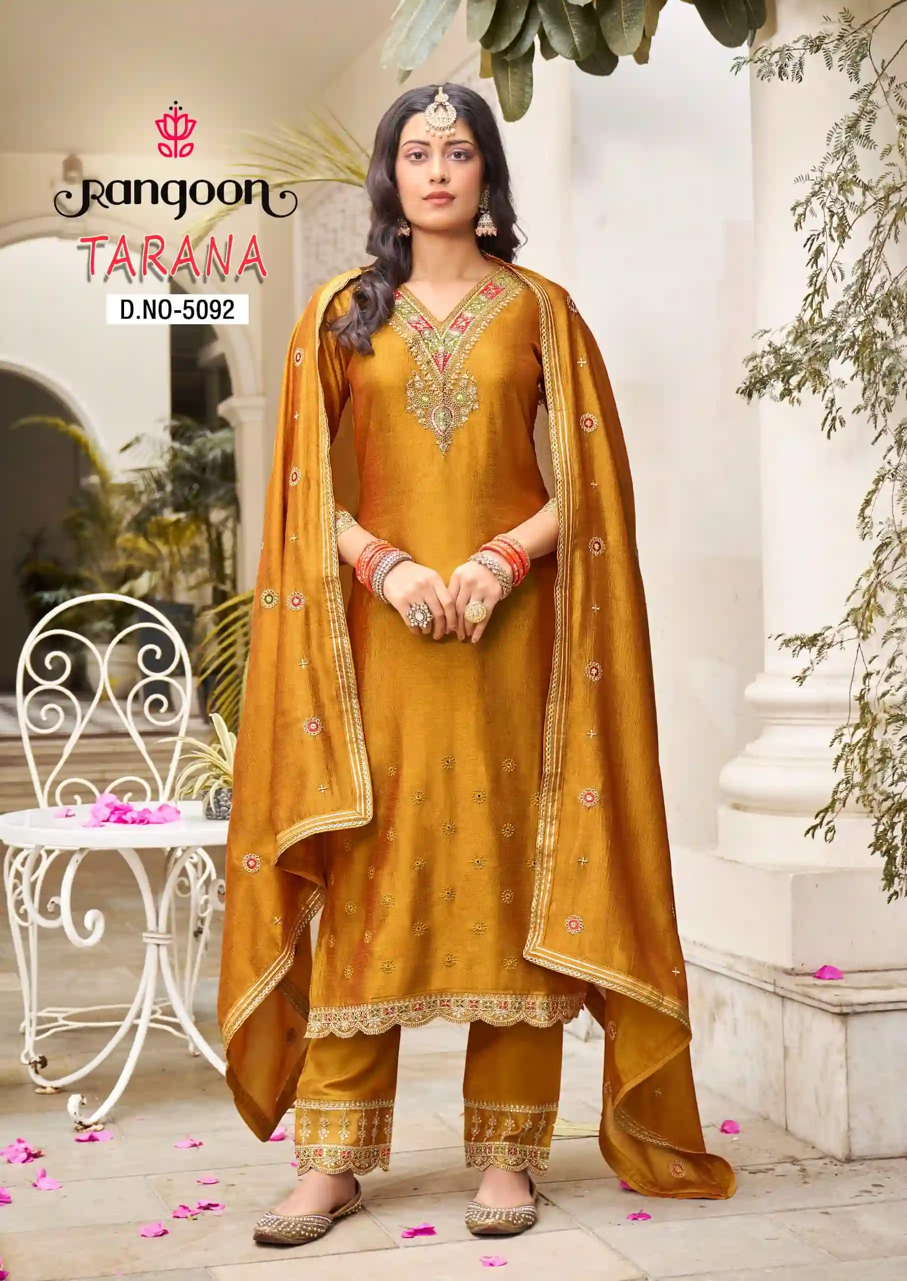 Rangoon Tarana Silk Wholesale Fancy Readymade Salwar Suit Catalog — Wholesale Readymade Suit, Rangoon wholesale from Surat - Gallery Image 3